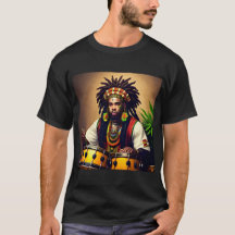Camisa-T Design negra africana