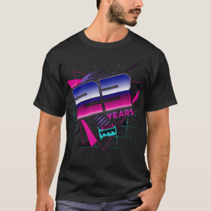 Camiseta Camisa-T do aniversário de 23 anos