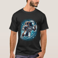 Camisa-T do Astronauta Cósmico