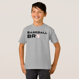 Camiseta Camisa-T do Baseball Bro Esportivo
