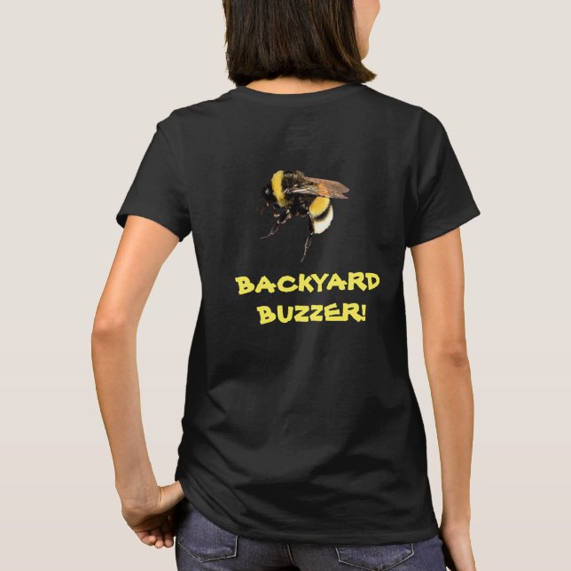 Camiseta Camisa-T do Bumblebee do Quintal (Verso)
