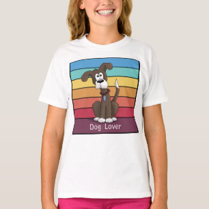 Camiseta Camisa-T do Cachorro Festivo