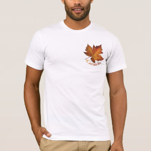 Camiseta Camisa-T do Canadá, entrançada Unisex Canada Souve