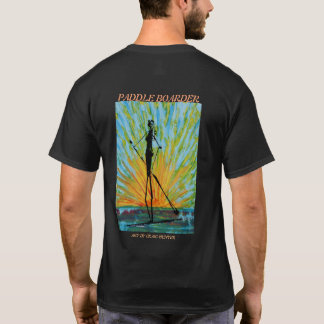 Camiseta Camisa-T do chá flutuante