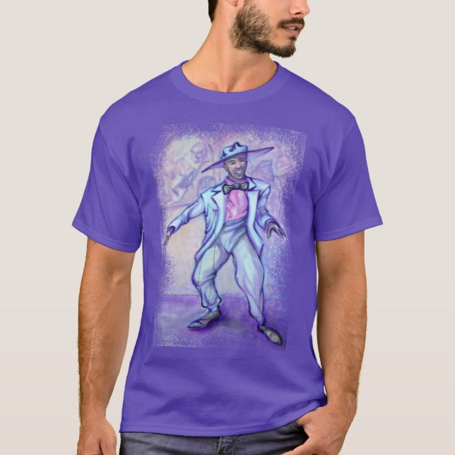 Camiseta Camisa-T do conjunto de zoot (Frente)