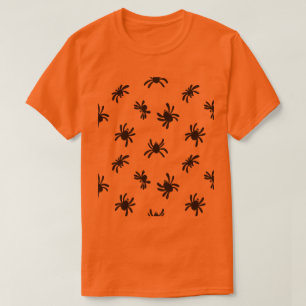 Camiseta Camisa-T do Dia das Aranhas