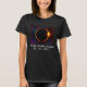 Camiseta Camisa-T do Eclipse Solar Escuro 2017 (Frente)