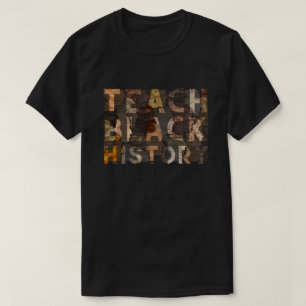 Camiseta Camisa-T do Ensino de História Negra BHM