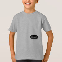 Camisa-T do Estômago de comida