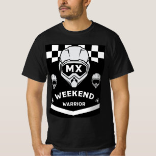 Camiseta Camisa-T do Guerreiro Motocross-Rider de Bike Week