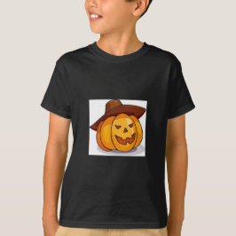 Camiseta Camisa-T do Halloween, Jack-O-Lantern, de Meninos