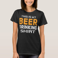 Camisa-T do Jogo de Bebendo de Cerveja Humorística