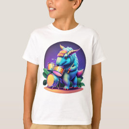 Camiseta Camisa-T do legal Dinossauro Unisex