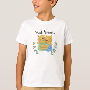 Camiseta Camisa-T do Melhor Amigo Do Urso