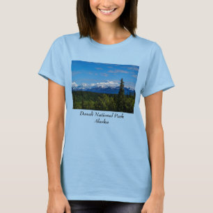 Camiseta Camisa-T do Monte McKinley do Alaska
