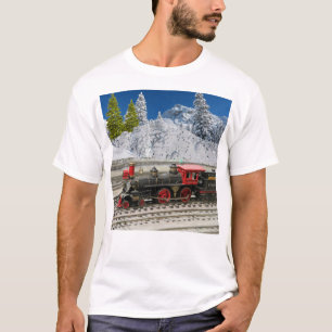 Camiseta Camisa-T do Natal Vintage
