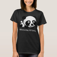 Camisa-T do Panda de Limpeza em Bruto