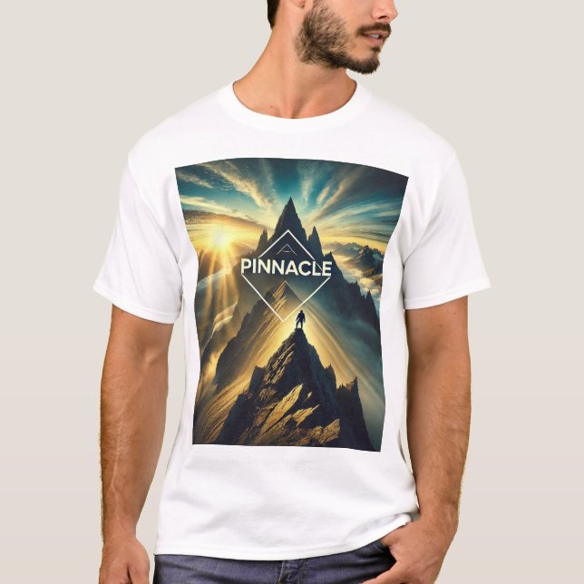 Camiseta Camisa-T do Pinnacle Achievement (Frente)