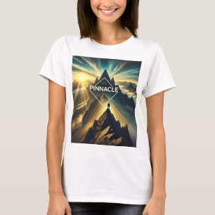 Camiseta Camisa-T do Pinnacle Achievement - Abraça o Pico