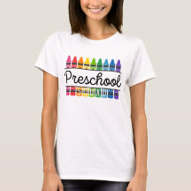 Camisa-T do Professor da Praça da Pré-escola
