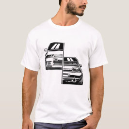 Camiseta Camisa-T do Skyline GTR R32 JDM