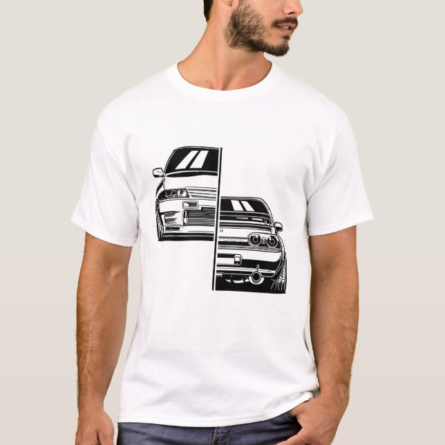 Camiseta Camisa-T do Skyline GTR R32 JDM (Frente)