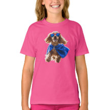 Camisa-T do Super-Herói do Cocker Spaniel