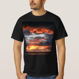 Camiseta Camisa-T do suset Maui Intenso