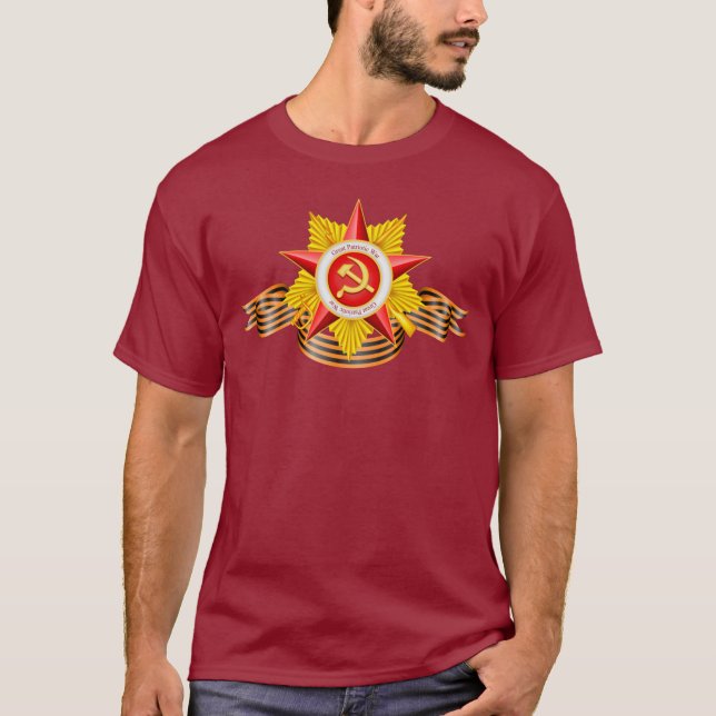 Camiseta Camisa-T dos Homens da Guerra Patriótica excelente (Frente)