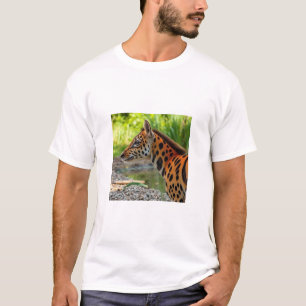 Camiseta "Camisa-T dos Homens da Na moda Zebra"