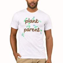 Camisa-T dos Homens de Plantas