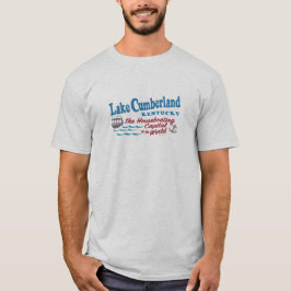 Camiseta Camisa-T dos Homens do Lago Cumberland