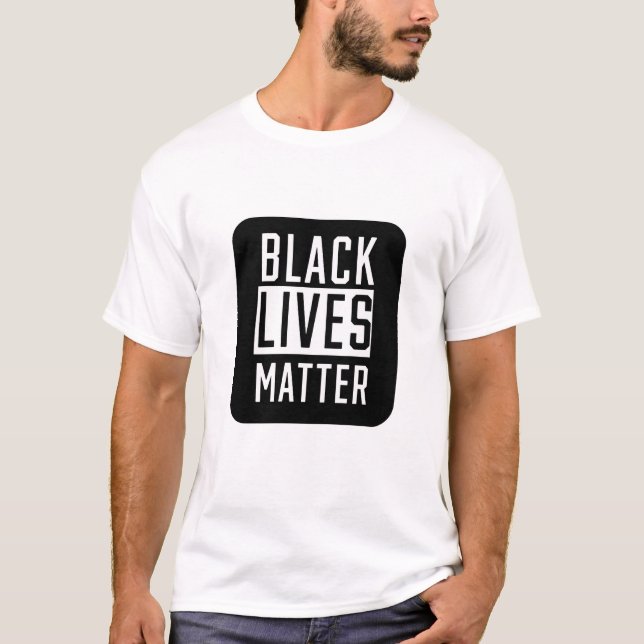 Camiseta Camisa-T é importante para vidas negras (Frente)
