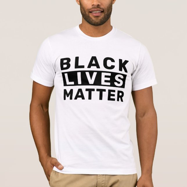Camiseta Camisa-T é importante para vidas negras (Frente)