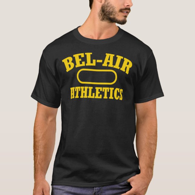 Camiseta Camisa-T essencial do atletismo da Bel Air (Frente)