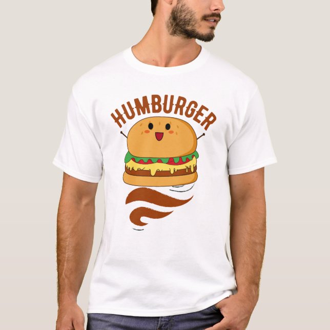 Camiseta Camisa-T Essencial dos Humburgers (Frente)