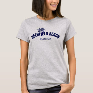Camiseta Camisa-T feminina da Deerfield Beach Florida