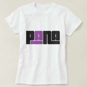 Camiseta Camisa-T feminina da Pana