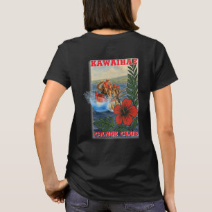 Camiseta Camisa-T feminina do KCC