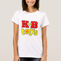 Camisa-T feminina do logotipo padrão de brinquedos
