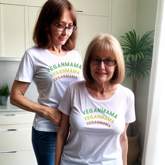 Camiseta Camisa-T-feminino de Veganmama (Criador carregado)