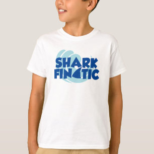 Camiseta Camisa-T Finática De Tubarão