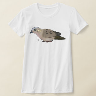 Camiseta Camisa-T Gráfica Da Porta De Luto Adorável