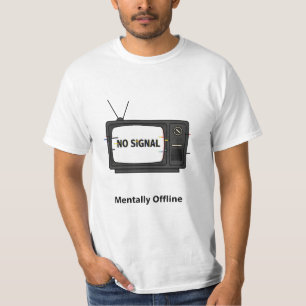 Camiseta Camisa-T Gráfica de Brilho da TV Retroativa "Menta