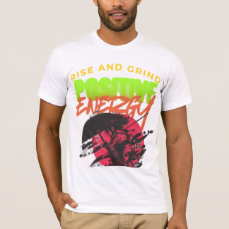 Camiseta Camisa-T Gráfica Motivacional