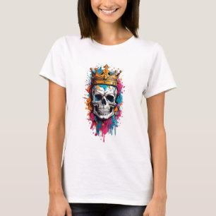 Camiseta "Camisa-T Gráfica Real - Negrito e Artístico