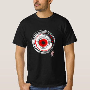 Camiseta Camisa-T-Grunge Retro-Grunge Pincel de vinilo