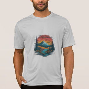 Camiseta Camisa-T Harmonia da Natureza