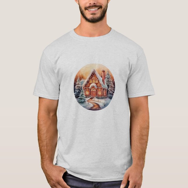 Camiseta Camisa-T Harmonia da Natureza (Frente)