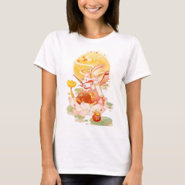Camiseta Camisa-T-Harmonia ouro